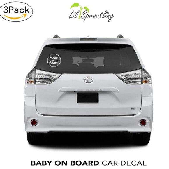 Other - set of 3 BABY ON BOARD car sticker deals